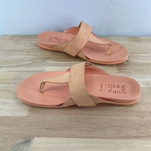 Naturalizer Genn Twirl Sandal- Orange- Size 6 - Picture 3 of 8
